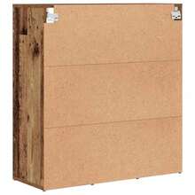 Cabinet à chaussures Bois ancien 77,5 x 30 x 83,5 cm - Brun - Voir 7