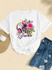 Women T-Shirts - White - View 2