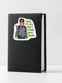 Hình dán hài hước "Đừng có tè ra quần" của Steve Harrington, câu nói dí dỏm từ chương trình truyền hình retro thập niên 80, thích hợp dán lên laptop và Kindle, quà tặng nghệ thuật dành cho người hâm mộ. - Nhiều màu - Xem 6