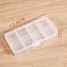 WGRXIRANYKM Tapón de oreja en caja, múltiples estilos, pendientes de goma y aleación, tapón de oreja redondo de silicona bloqueado, accesorios para hacer joyas DIY - Multicolor - Ver 7