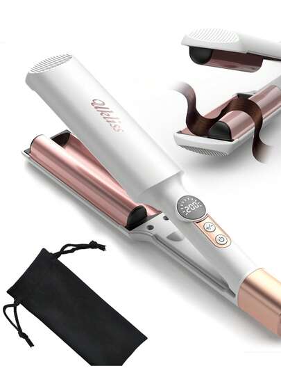 Lokówka z 50 milionami jonów ujemnych, szybkie nagrzewanie w 10 minut, regulowana temperatura, prezent dla kobiet, urodziny, święta, makijaż, podróż, szkoła, festiwal, róża, urok, Dzień Matki, impreza modowa