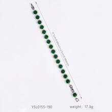 1pc 17.5cm+2.5cm Women's Fashion Bracelet, Jewelry, Minimalist | Elegant, Detachable Extension Clasp, Adjustable Length, Inlaid Colorful Zirconia, Hypoallergenic, Suitable For Women's Daily Wear | Festivals | Multiple Occasions, Great Gift For Girlfriend Or Best Friend - Bracelet - View 7