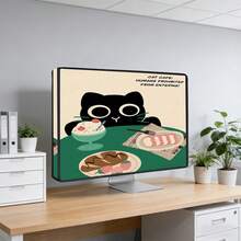 1. Vỏ bảo vệ chống bụi cho màn hình máy tính để bàn, vỏ TV, vỏ máy tính để bàn nguyên khối, chống bụi, chống mài mòn và chống trầy xước. - Bảo hiểm đầy đủ - Xem 8