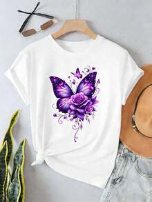 Women T-Shirts - White - View 2