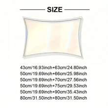 1 chiếc vỏ gối đơn 100% polyester Ins Fresh, vỏ gối đa năng cho phòng ngủ, mềm mại và thoải mái, thân thiện với da. - Nơ đen - Xem 3