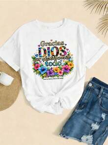 Dam-T-shirts - Vitt - Visa 2