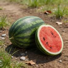 Graines de pastèque de qualité supérieure, 300 pièces, fruit frais et savoureux, idéal pour la plantation sur balcon, dans la cour ou le jardin. - Voir 6