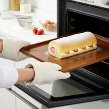 1 pieza Tapete para Pastel Suizo 31cm X 26cm, Molde de Silicona para Pastel Suizo - Antiadherente, Flexible, Fácil de Limpiar - Para Entusiastas de la Repostería y Panaderos Caseros - Regalo Perfecto para Amantes de la Repostería - Ver 2
