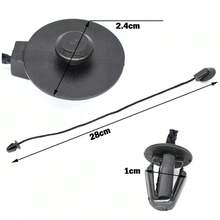 2PCS Parcel Shelf Tray Cover String Strap Rope & Clips For  FOCUS MK3 2011-18 - Trunk Lanyard Clip - View 4