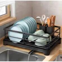 1 khay nhựa đa năng có chức năng thoát nước, tương thích với bát và giá để chén đĩa, chống ẩm và dễ vệ sinh. - Nhiều màu - Xem 3