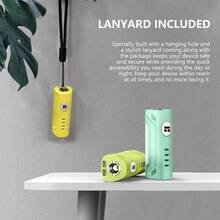Portable Threaded Soldering Iron, 510 Threaded Interface, Mini Soldering Iron Kit, 400mAh Battery Case, Adjustable Voltage Battery Holder, With Type-C Charging Cable, Fast Heating, Comes With A Lanyard For Easy Storage, Compatible With Heated Tip Tools, Suitable For Mobile Phone, Computer, Camera, Circuit Board Repair, DIY Projects And Electronics Repair. - Multicolor - View 3