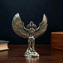 Brass Statue, Home Decor Figurine, Vintage Living Room/Office Desktop Decorative Sculpture, Creative Gift - 1PC - View 4