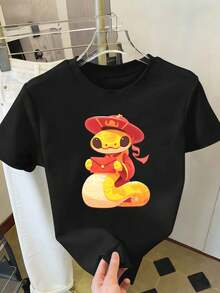 Women T-Shirts - Black - View 2