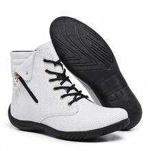 Women's Ankle Boot, Lightweight And Durable - Blanco - Ver 2