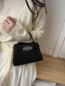 Fashionable Handbag For Women, New Arrival Shoulder Crossbody Bag, Niche Commuter Bag, Versatile Stylish - Black - View 2