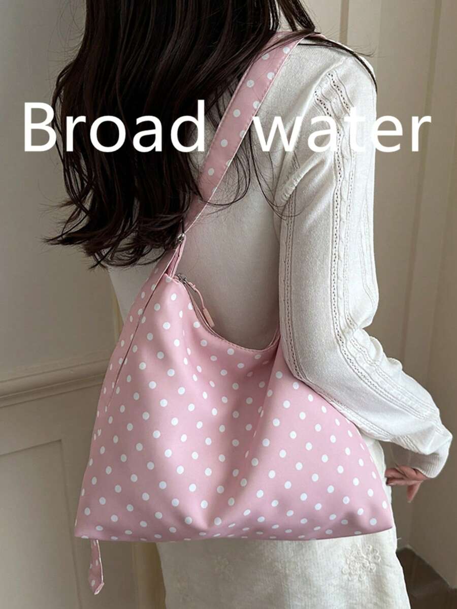 Spring New Arrival Niche Design Casual Women Large Capacity Tote Bag, College Student Shoulder Bag