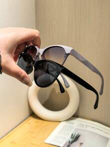 2 Femininos Estilo Olho de Gato, Modelo Casual e Versátil, Perfeitos para o Dia a Dia, Viagens e Festas, com Estojo para Óculos. - Multicolorido - Ver 7