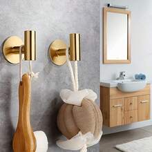 Bộ 2 móc treo áo choàng bằng thép không gỉ mới, kiểu dáng mùa xuân/hè, không cần khoan, thích hợp để treo khăn tắm, quần áo và khăn lau. Kệ phòng tắm. Quà tặng lễ Phục Sinh, quà tặng Ngày của Mẹ. - Nhiều màu - Xem 6