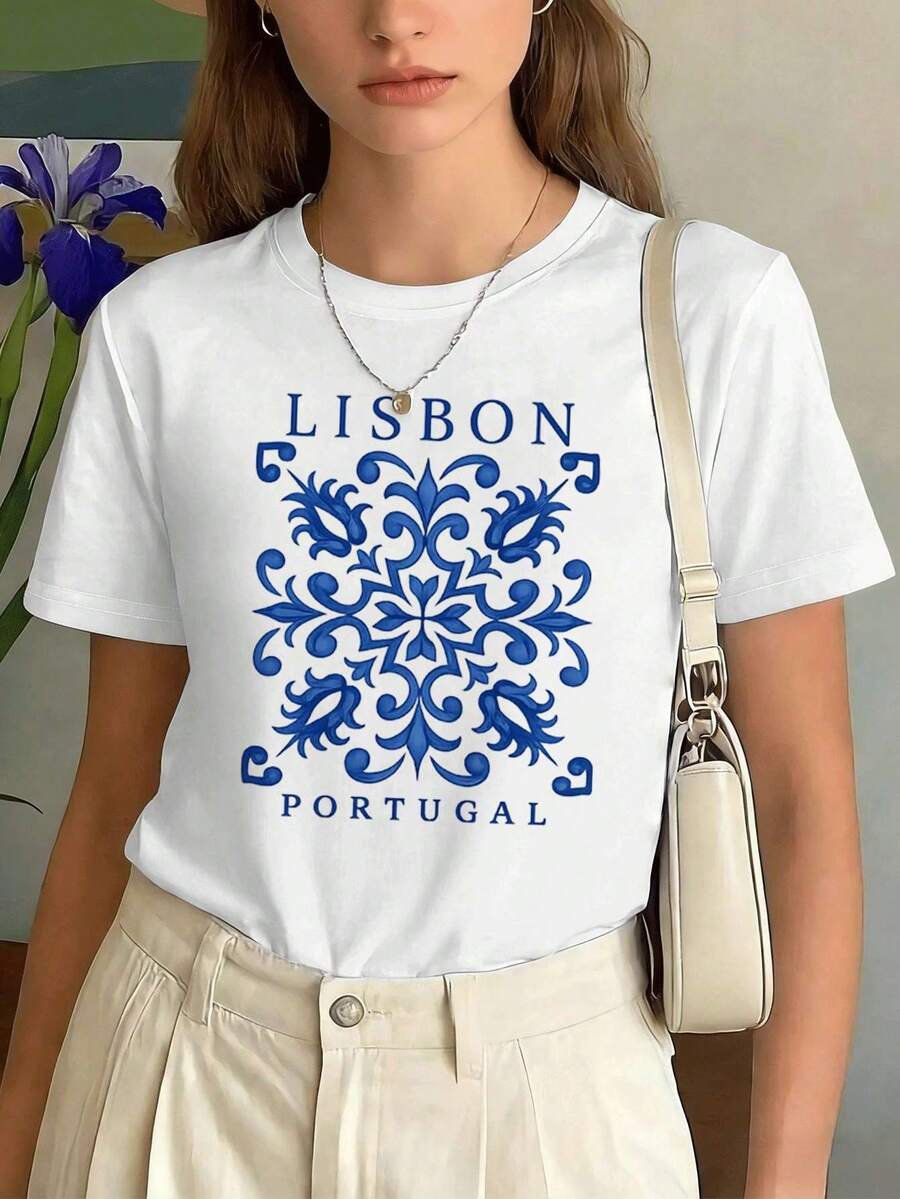 Women T-Shirts - White - View 1