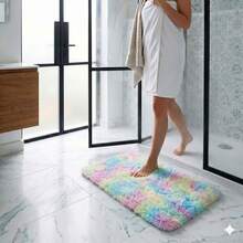 3-Piece Set Of High Pile Bath Mat. - 彩色 - 查看 4