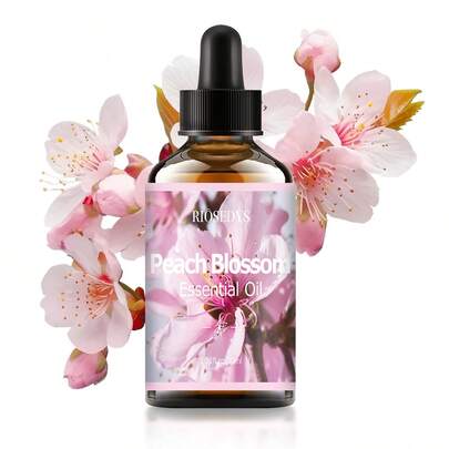 Peach Blossom Essential Oil Is Extracted From Natural Plant Fragrances And Possesses A Captivating And Unique Aroma. It Is Suitable For Aromatherapy Diffusers And Humidifiers. It Can Also Be Used In Aroma Lamps And Scented Candles To Create A Mesmerizing And Intoxicating Fragrance. Ideal As A Fragrance Gift For Women, Mothers, Girlfriends, Or As A Reed Diffuser Oil.