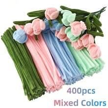 200/400/430 chiếc que làm sạch ống, thân nhung, 4 màu, que làm sạch ống số lượng lớn, thân nhung màu pastel, que làm sạch ống mềm mại cho các dự án tự làm, đồ dùng nghệ thuật cho người mới bắt đầu, lớp học. - nhiều màu - Xem 15