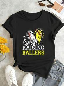 Women T-Shirts - Black - View 2