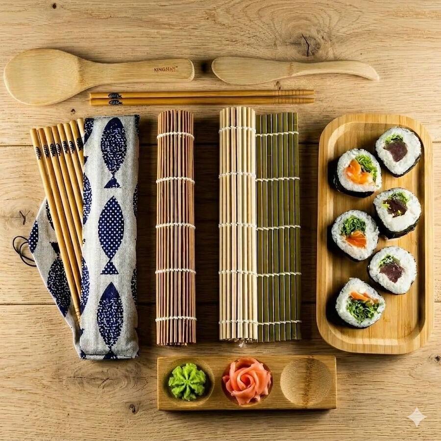 Zestaw Do Sushi, Bambus - View 1