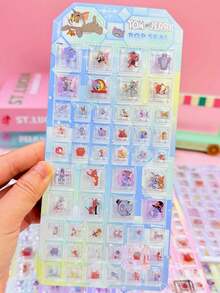 Hình dán 3D hoạt hình dễ thương: Đồ dùng mỹ thuật và thủ công cho trẻ em, Hình dán phần thưởng cho nhật ký - Nhiều màu - Xem 3
