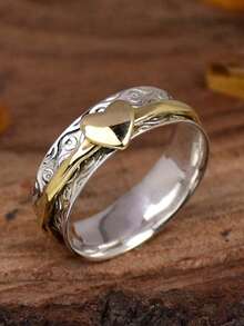 1pc Beautiful Ring, Suitable For Women, Ideal For Mother's Day Gift, Anniversary Celebration, Party Jewelry - 1# - View 2