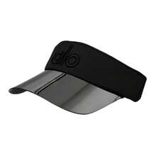 Alo Yoga High-Performance Sweat-Wicking Polyester Sun Hat With Sun Visor Design, Adjustable Buckle, Unisex And Couple Style. - màu đen - Xem 1