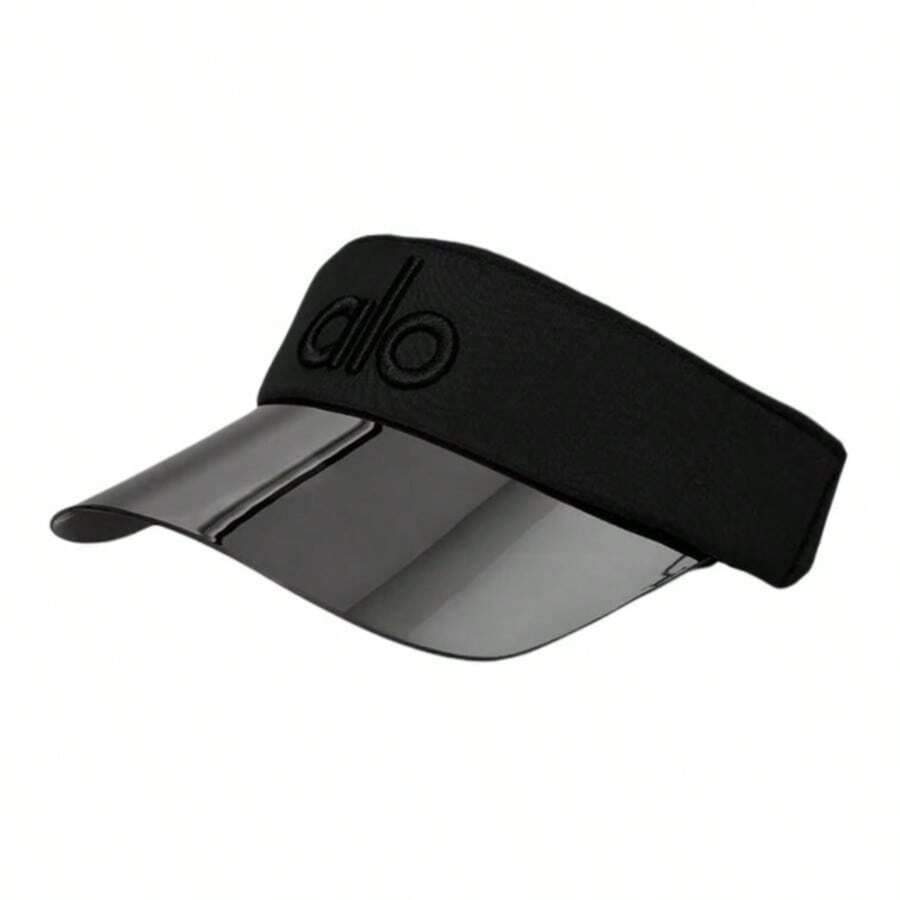 Alo Yoga High-Performance Sweat-Wicking Polyester Sun Hat With Sun Visor Design, Adjustable Buckle, Unisex And Couple Style. - màu đen - Xem 1
