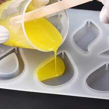 30毫升/1盎司塑料量杯，透明刻度杯，5/10/20个装透明环氧树脂混合杯，配5/10/20根木制搅拌棒，用于树脂、环氧树脂、染色剂、油漆混合（5+5、10+10、20+20） - 數量 - 查看 4