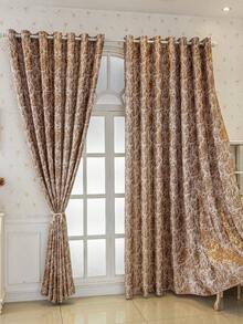 1 tấm vải rèm cản sáng cách nhiệt - 99% polyester chống tia UV, kiểu treo có túi và khoen, dệt trơn không tẩy trắng, chủ đề nghệ thuật phòng ngủ, phủ lớp cản sáng cách nhiệt, giảm tiếng ồn - Lý tưởng cho phòng ngủ, nhà nông thôn và trường học giúp ngủ sâu giấc (Trọng lượng vải 280g) - Nhiều màu - Xem 4