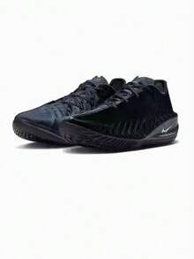 Nike Giày bóng rổ nam GT Cut 4 cổ thấp, đệm êm và bền bỉ. - Đen/Xanh lam - Xem 1