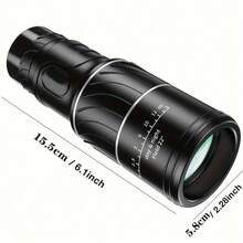 HD Monocular Telescope, Universal Monocular Telescope For Adults, Powerful Monocular Telescope, Suitable For Camping, Traveling, Sightseeing - Telescope - View 1