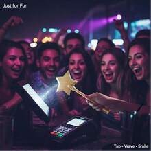 1 chiếc đũa phép thanh toán thẻ tín dụng in 3D, đũa phép thanh toán thần tiên, giá đỡ thẻ thanh toán ánh sao, quà tặng độc đáo sáng tạo (Dài 37cm) - nhiều màu - Xem 12