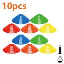 Competitive Sports Training Marker Discs, Lightweight And Durable Obstacle Courses, Soccer And Basketball Footwork Agility Training Marker Discs, Outdoor Training Aids. - MultiWarna - View 9