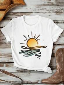 Women T-Shirts - White - View 1