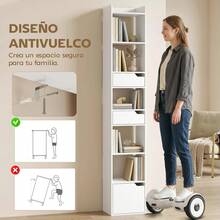 HOMCOM Estantería - A - Ver 5