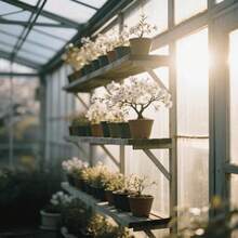 165 graines de fleurs -- Graines de cerisier pour plantation en jardin, graines pour plantes en pot d'intérieur, graines de fleurs ornementales pour jardinage domestique, adaptabilité à la faible luminosité, poussent dans les zones ombragées intérieures, convient aux pièces orientées vers le nord. - Voir 3