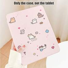 1pc Flip Cover Desktop Protective Case With Pen Slot, Cat, Heart, Star, Fish Patterns, 360 Degree Rotating Stand, Built-In Pen Slot, Compatible With Apple 10th Gen/ A16 11th Gen/ Air 11/ 5/ 9/ Air/ Pro 11/10th Gen Air 8 (M4) 2026 (11/13 Inch) Protective Case - Multicolor - View 9