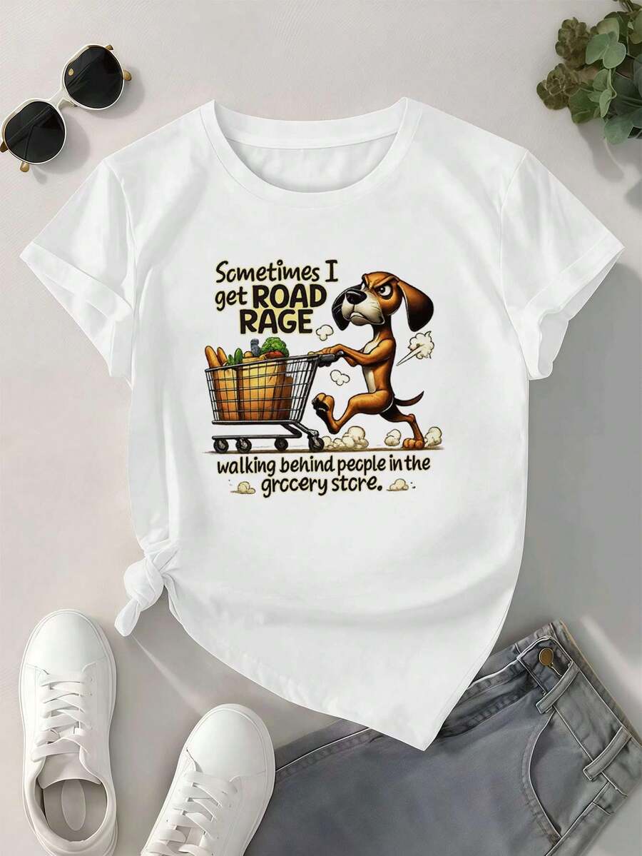 Women T-Shirts - 白色 - 查看 1