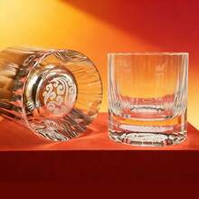 Elegante y lujoso cristal - Vidrio premium con escultura 3D interior artesanal que preserva la salud - transparente - Ver 2