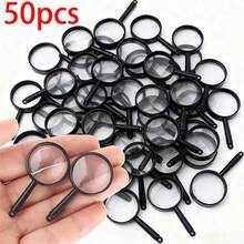 5/15 Inch Plastic Mini Magnifier - Portable Pocket-Sized Educational Item, Suitable For Office, Study, School, Reading Newspapers/Magazines, Outdoor Nature Observation, Mini Magnifier, Learning Aid Tool, Compact Design, Plastic - Multicolor - View 13