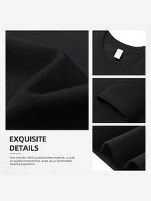 Women T-Shirts - Black - View 3