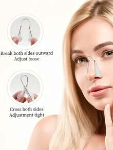 Adjustable Nose Clip - Transparent Nose Clip - Reusable, Odorless, Battery-Free, Multi-Scenario Use, Beautifying And Comfortable - Multicolor - View 5