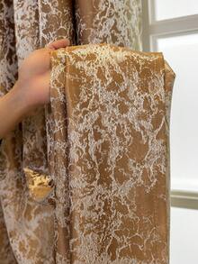1 tấm vải rèm cản sáng cách nhiệt - 99% polyester chống tia UV, kiểu treo có túi và khoen, dệt trơn không tẩy trắng, chủ đề nghệ thuật phòng ngủ, phủ lớp cản sáng cách nhiệt, giảm tiếng ồn - Lý tưởng cho phòng ngủ, nhà nông thôn và trường học giúp ngủ sâu giấc (Trọng lượng vải 280g) - Nhiều màu - Xem 1