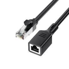 Cable de extensión Ethernet Gigabit CAT6 VegGieg, conector RJ45 macho a hembra blindado de cobre puro, extensor de red para computadora doméstica y router, 0.5m/1m/1.5m/2m/3m/5m - Ver 2