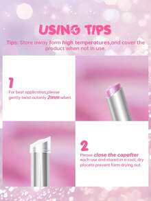 USHAS Jelly Glitter Eyeshadow Highlighter Stick, 6 Shades Available, Fine Glitter Texture, Jelly Texture Smooth And Easy To Apply, Long-Lasting And Non-Fading, Suitable For Travel And Multiple Occasions, Portable For Daily, Party And Holiday Makeup - #6 - View 7